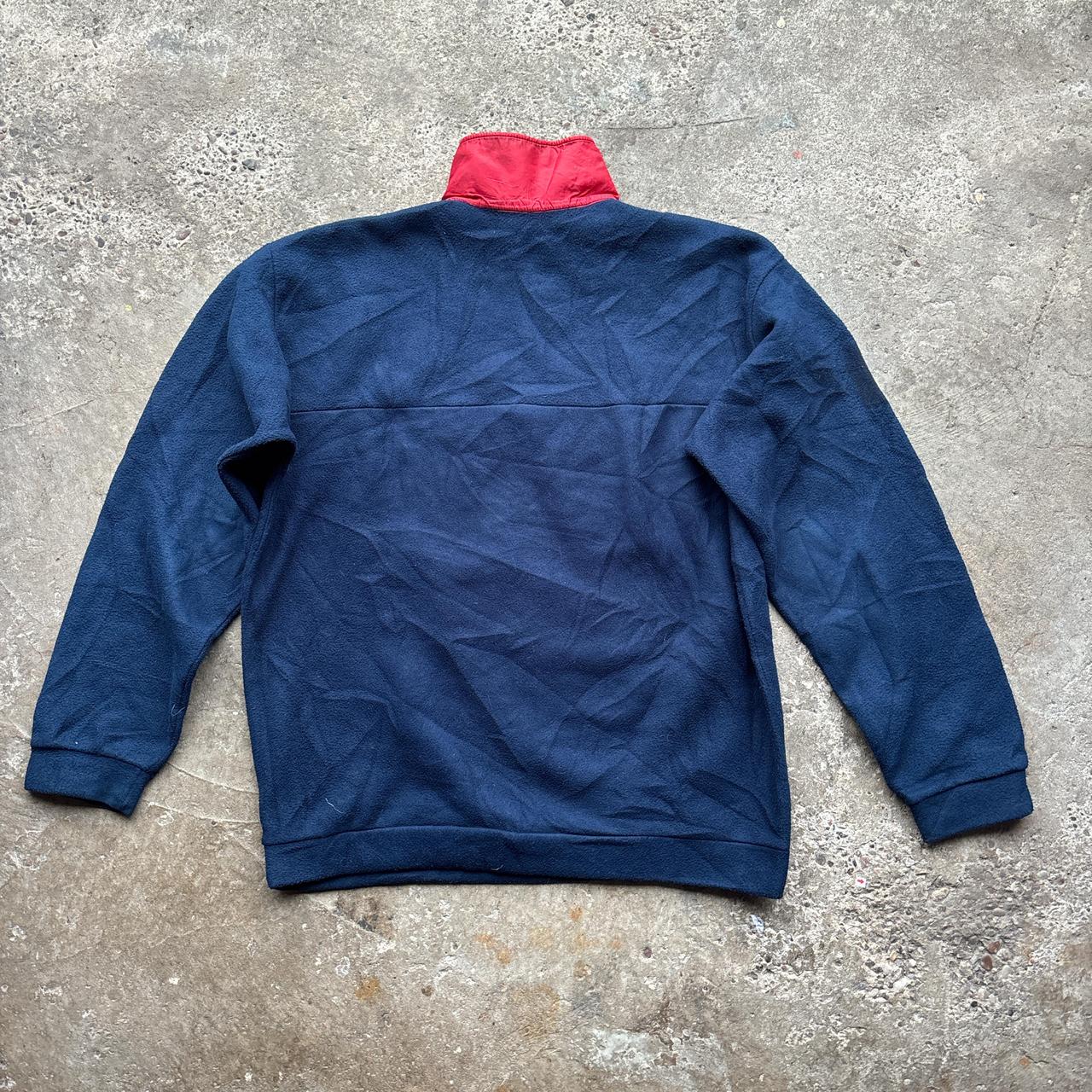 Vintage Navy quarter zip NYC fleece