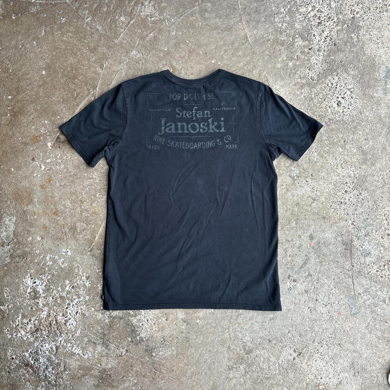 Black Nike SB T-Shirt w/ Back Graphic
