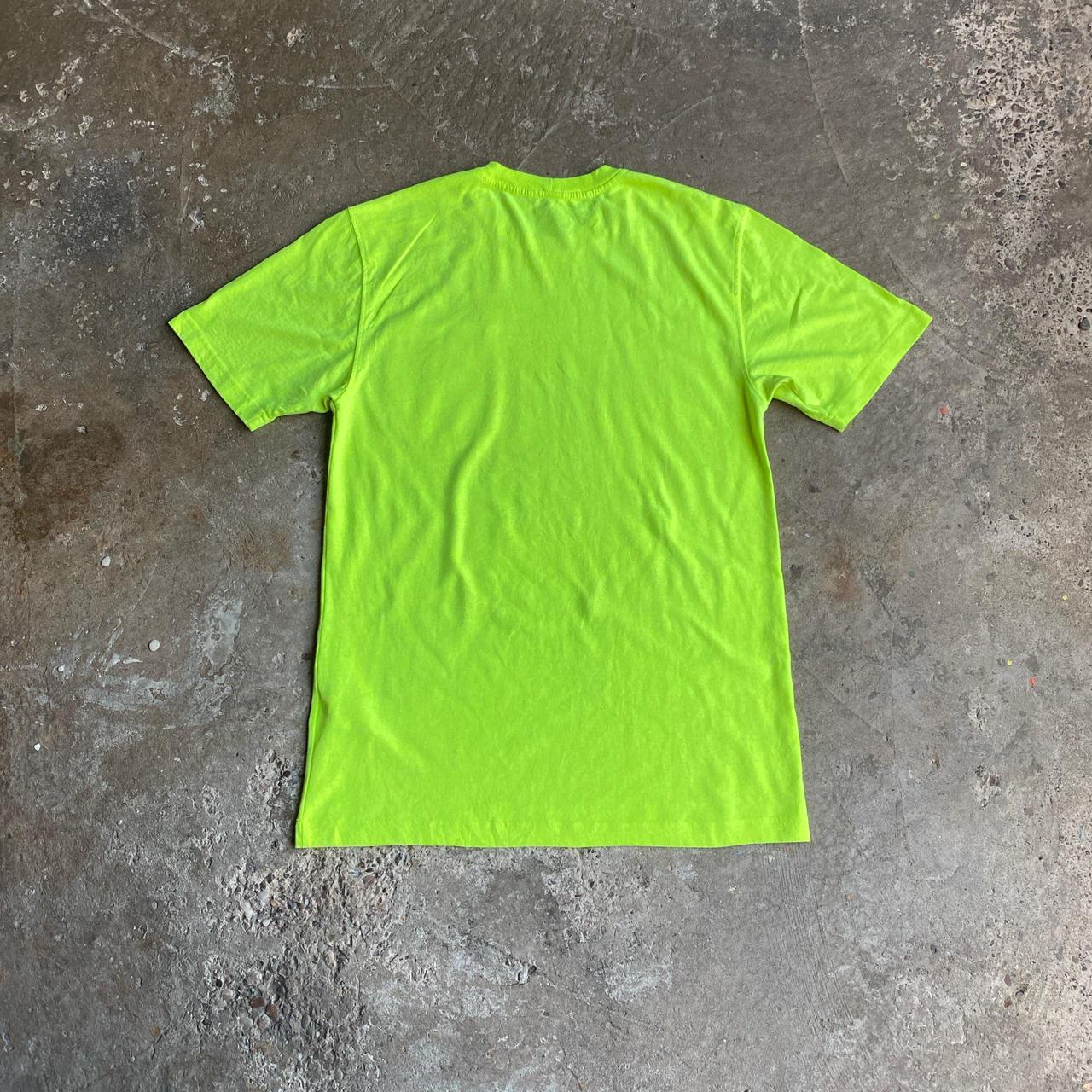 Neon Yellow Carhartt Pocket T-Shirt - S