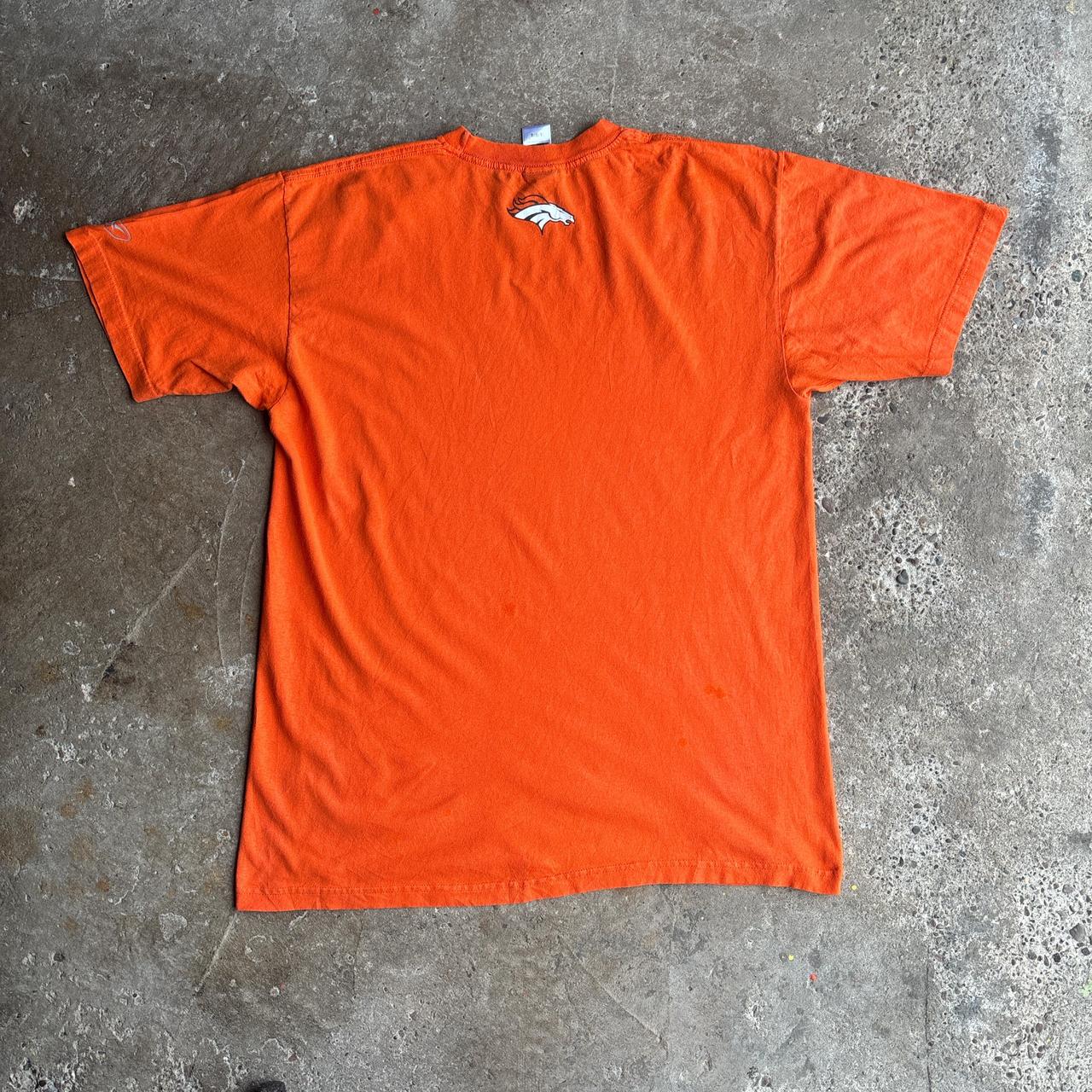 Orange Denver Broncos Reebok NFL T-Shirt - L