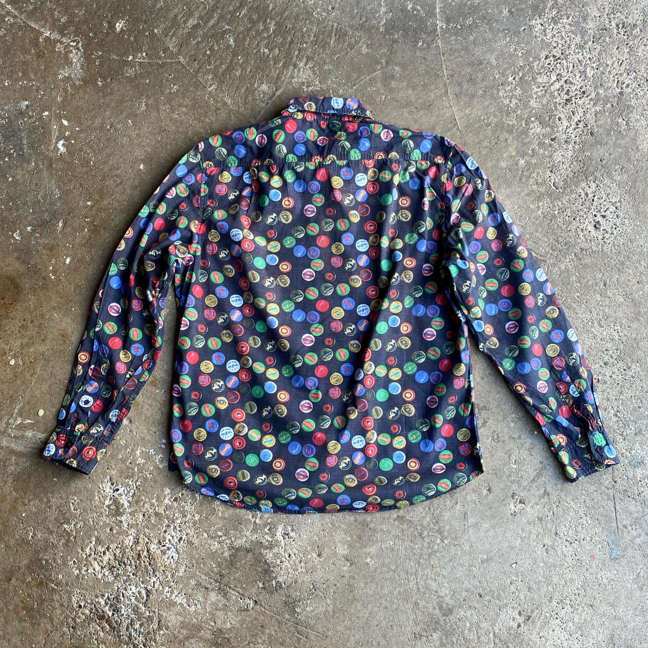 Beer Top Graphic Design Desigual Long-Sleeve Shirt