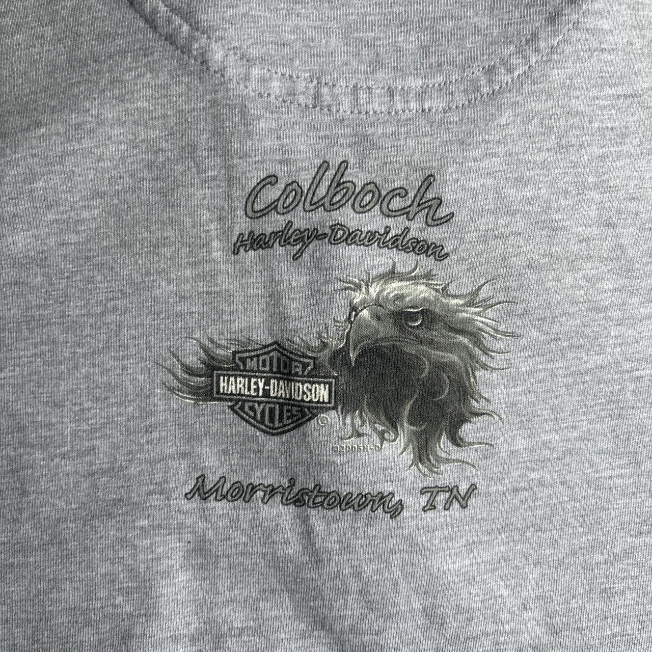 Grey Harley Davidson Polo Shirt - XL