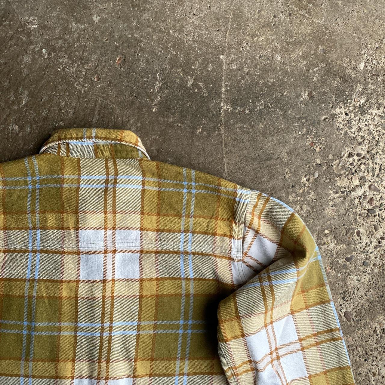 Multi-coloured Checkered Dickies Flannel Shirt - L