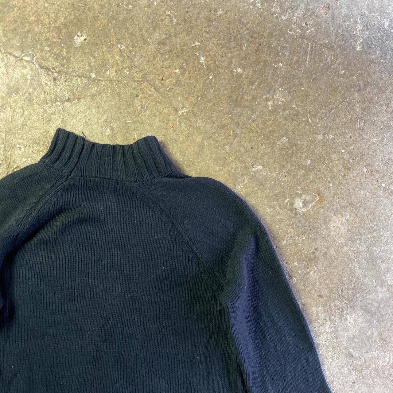 Black Christmas Chaps Knit Jumper - M