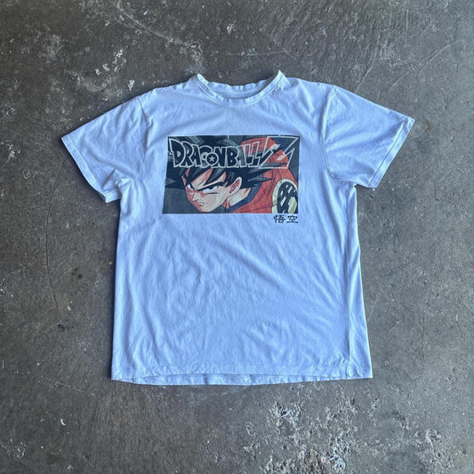 White Dragonball Z Graphic T-Shirt