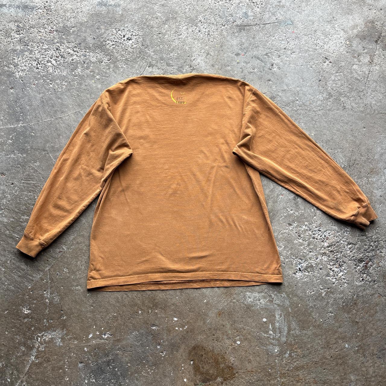 Vintage Tan Carhartt long-sleeve top - L