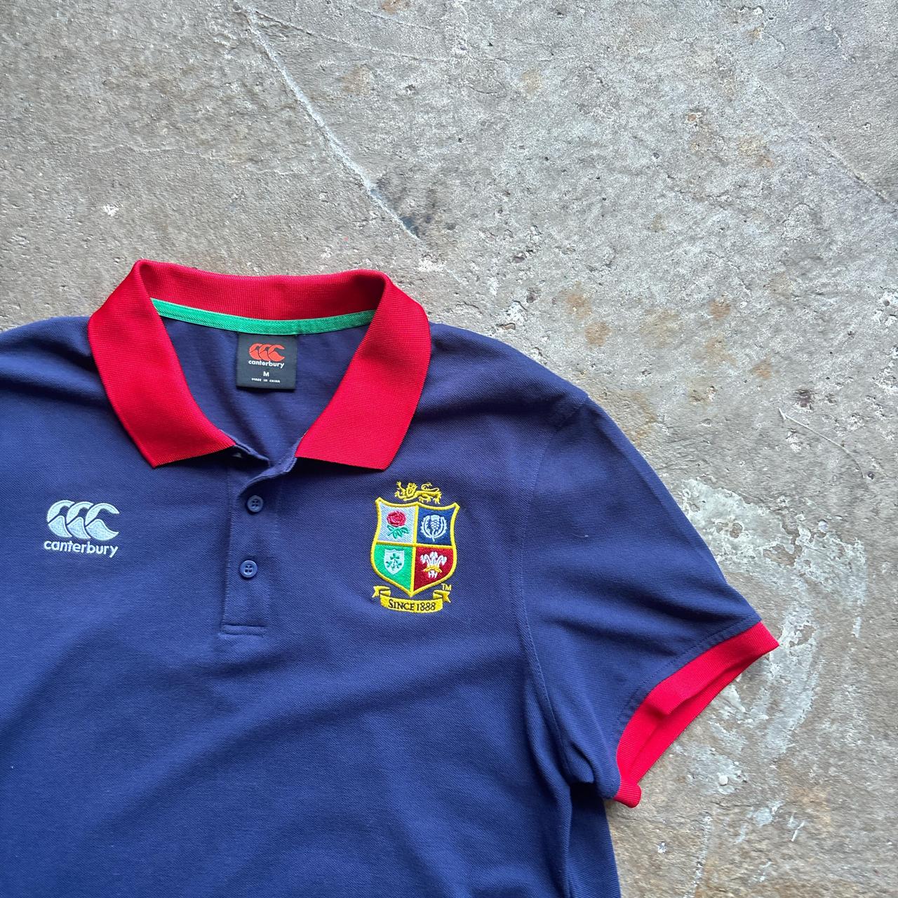 Navy Lions Rugby Tour Canterbury Polo Shirt
