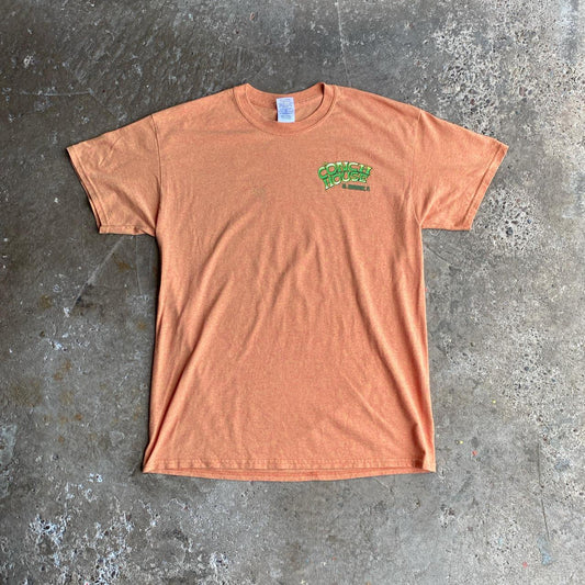 Vintage Orange Graphic Bar T-Shirt