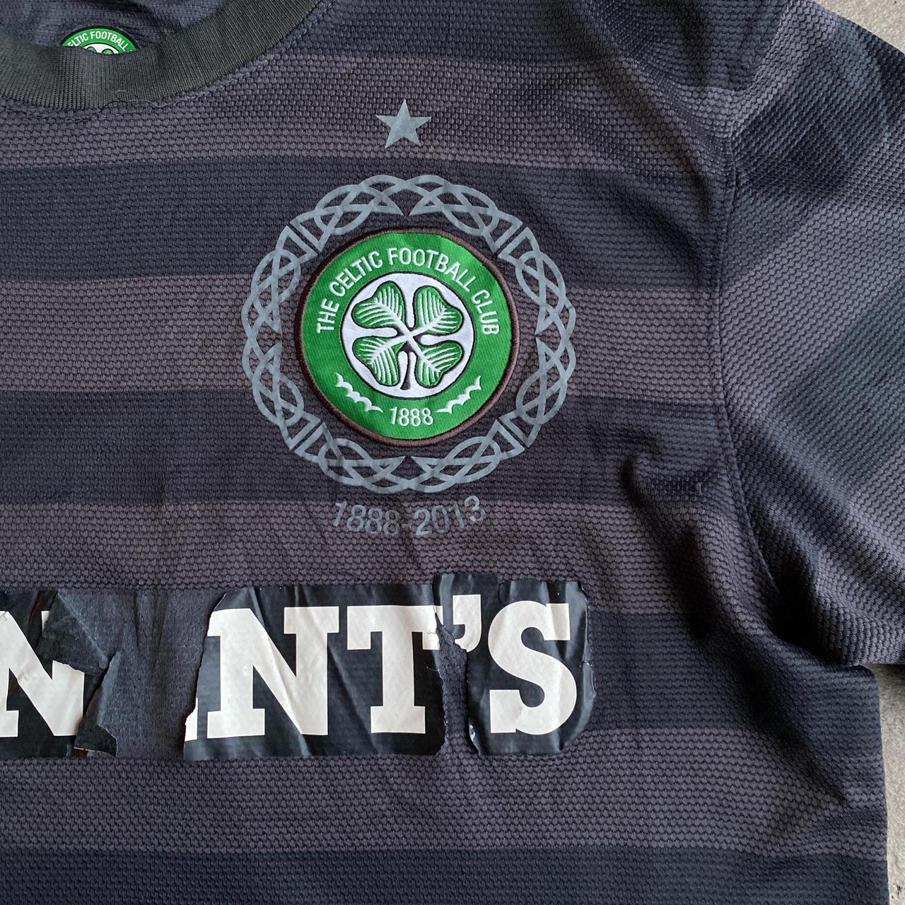 Black & Grey Celtic 2012/13 Nike Away Kit - M