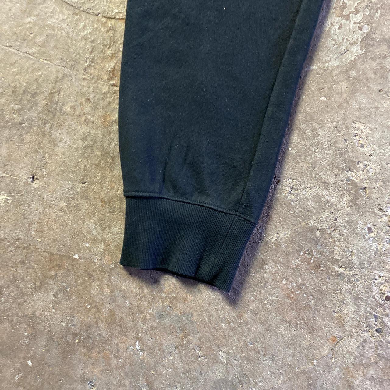 Black Champion Cuffed Sweat Pants - L