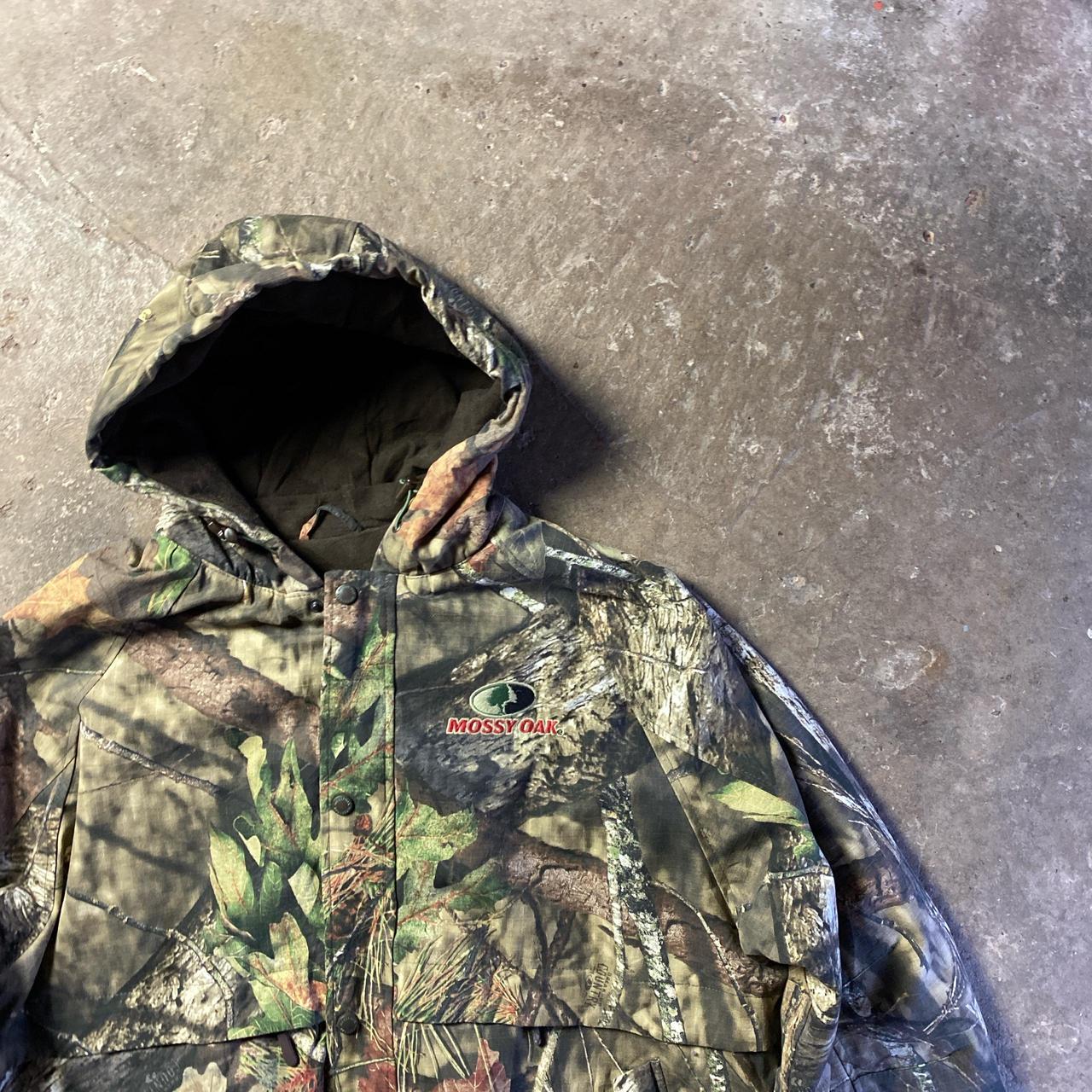 Mossy Oak Woodland Print Hooded Jacket - XL