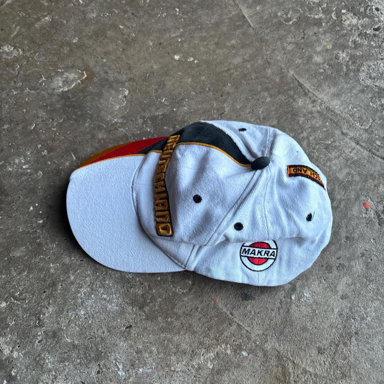 White ‘Deutschland’ Cap- (One size)
