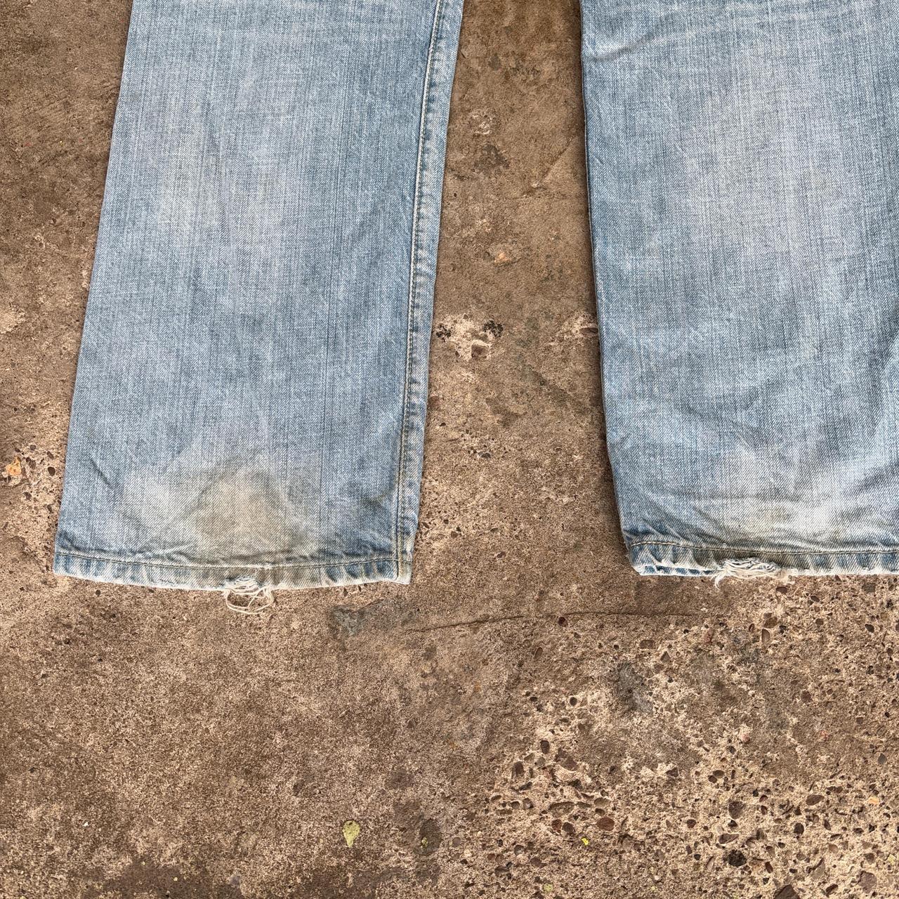 Light blue Levi's 501 jeans