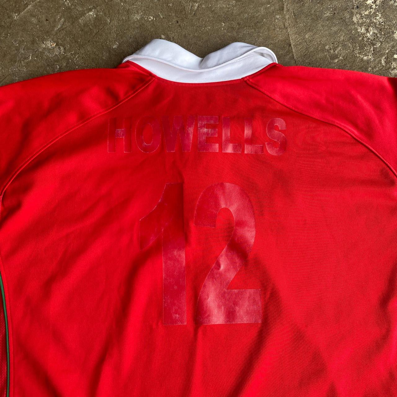 Red Under Armour Wales Rugby Shirt - XL