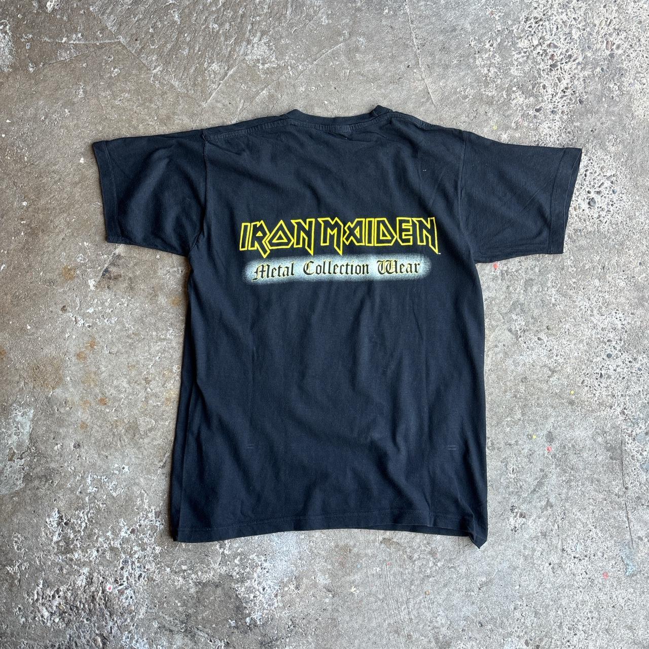 Black Iron Maiden “Life After Death” 1980s Band T-Shirt
