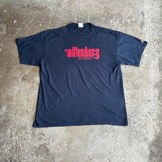 Navy ‘Wittenberg University’ Graphic Champion T-Shirt - 3XL