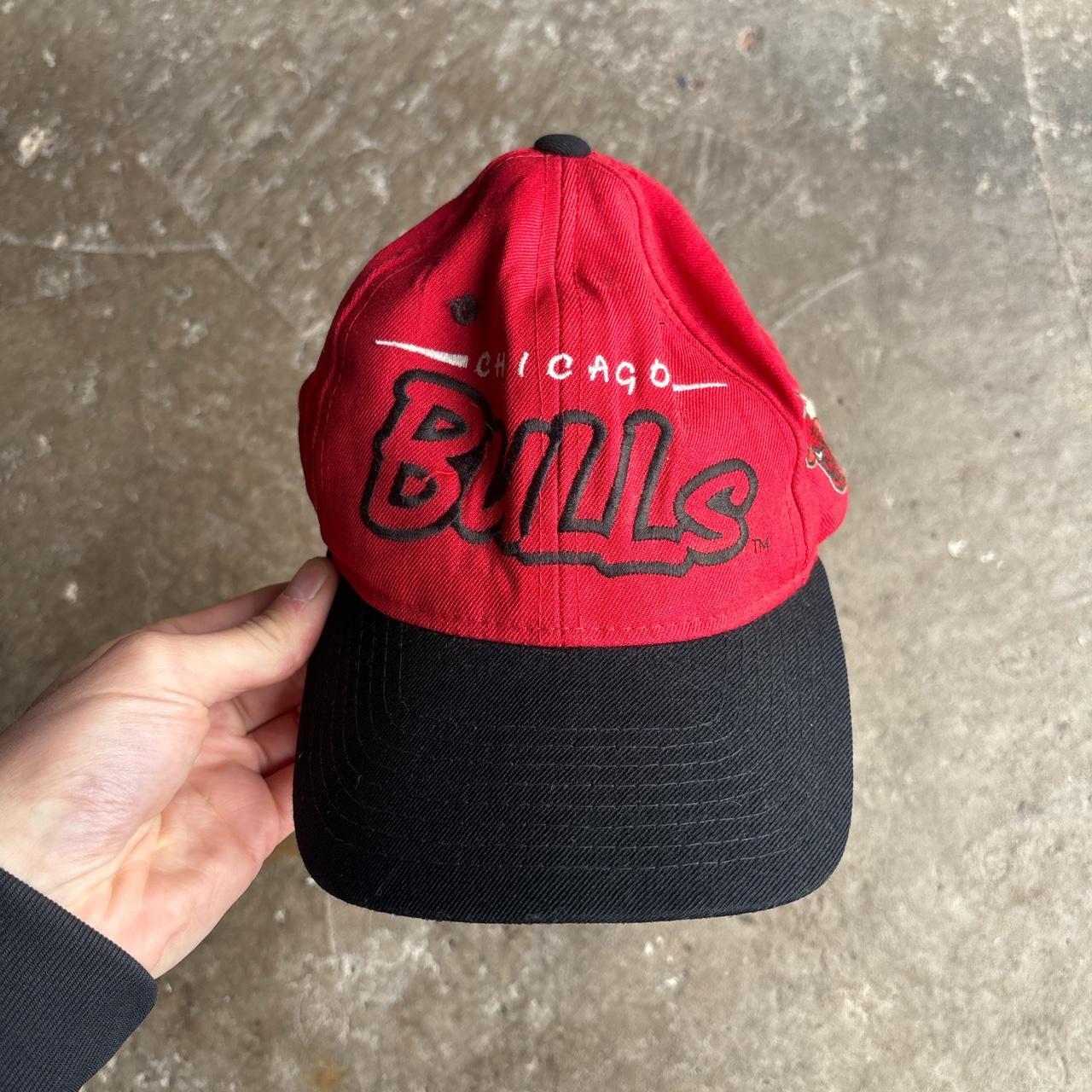 Red & Black Vintage 90’s Chicago Bulls Snapback