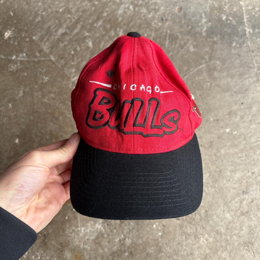 Red & Black Vintage 90’s Chicago Bulls Snapback