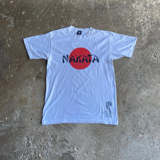White Bolton Wanderers ‘Nakata’ Graphic T-Shirt - XL (Youth)