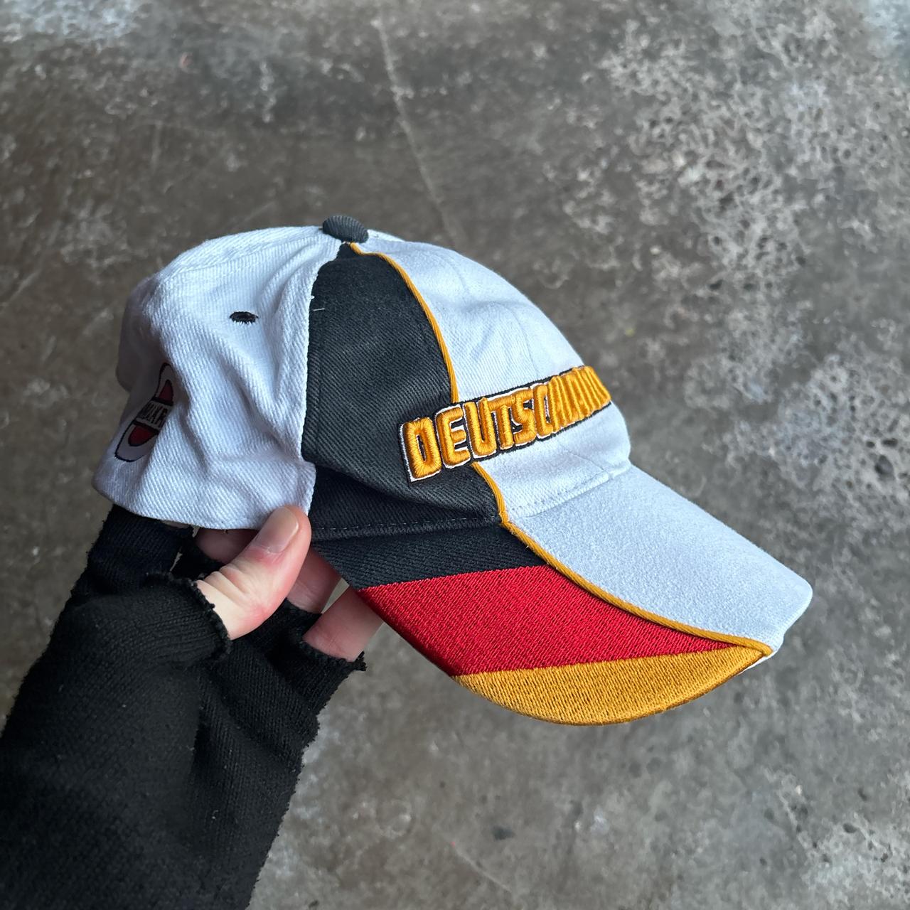 White ‘Deutschland’ Cap- (One size)
