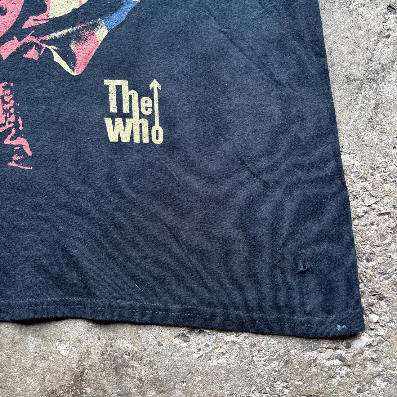 00s black The Who t-shirt