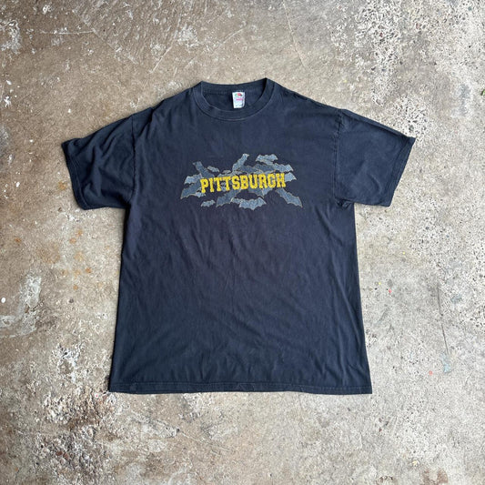 Black Batman Pittsburgh T-Shirt