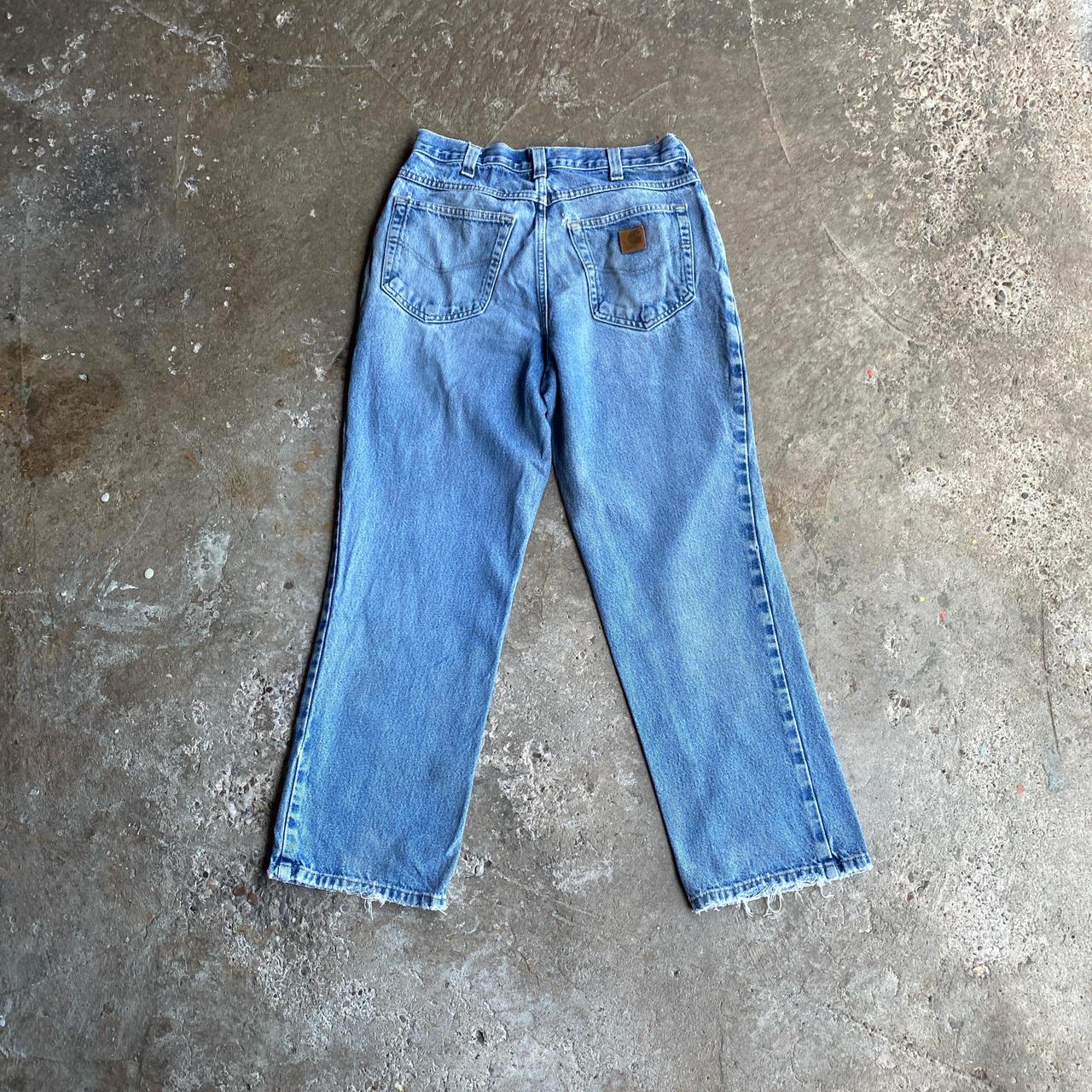 Blue Denim Carhartt Jeans - W30" (women’s)