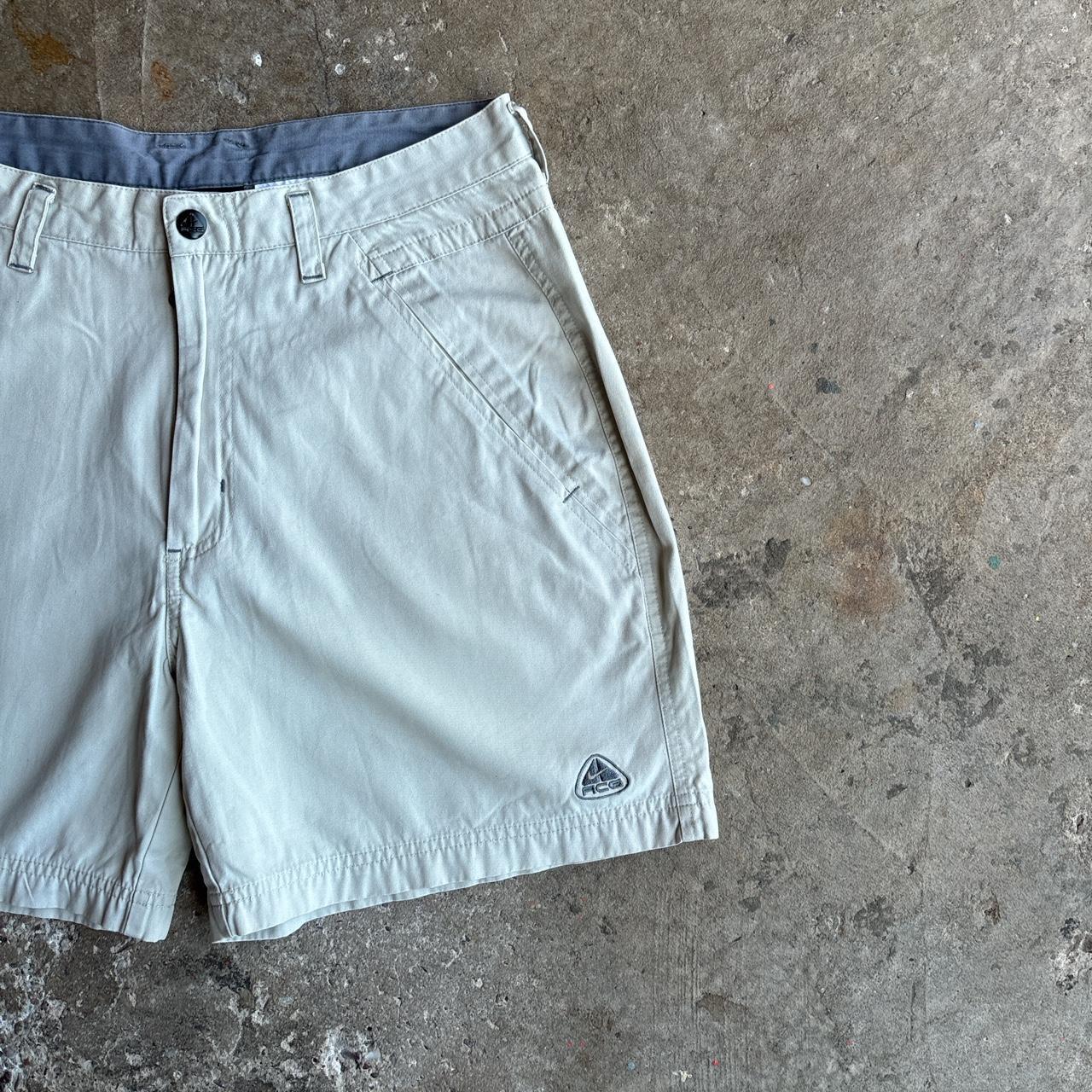 00’s Cream Nike ACG Cotton Shorts