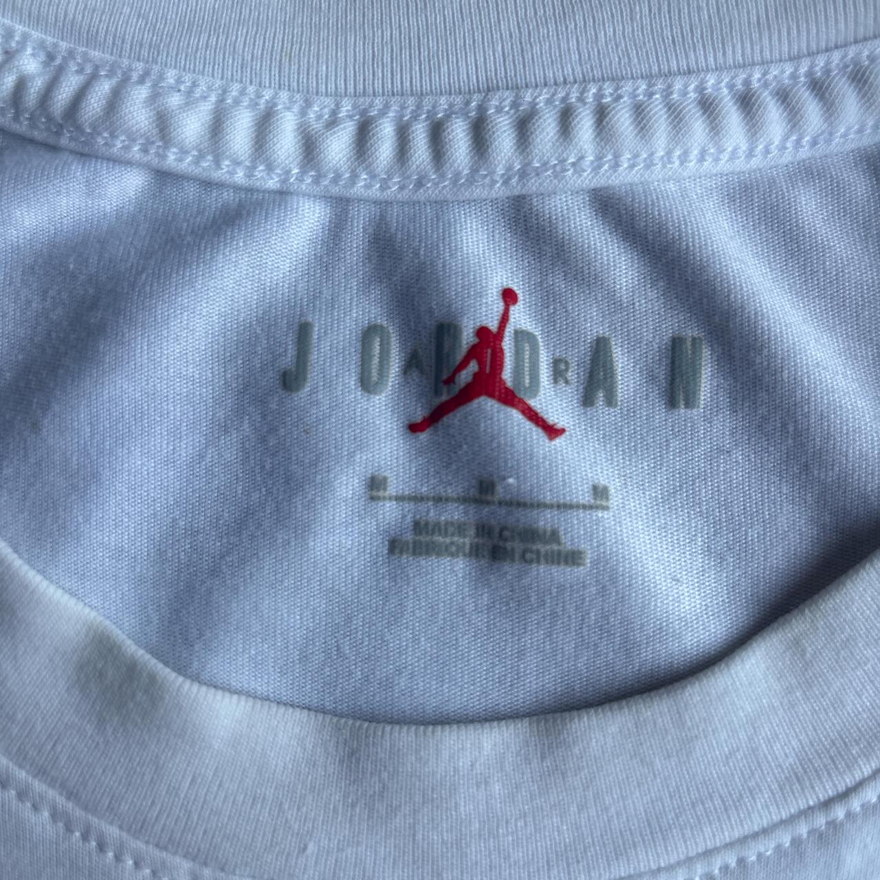 White Jordan Graphic T-Shirt