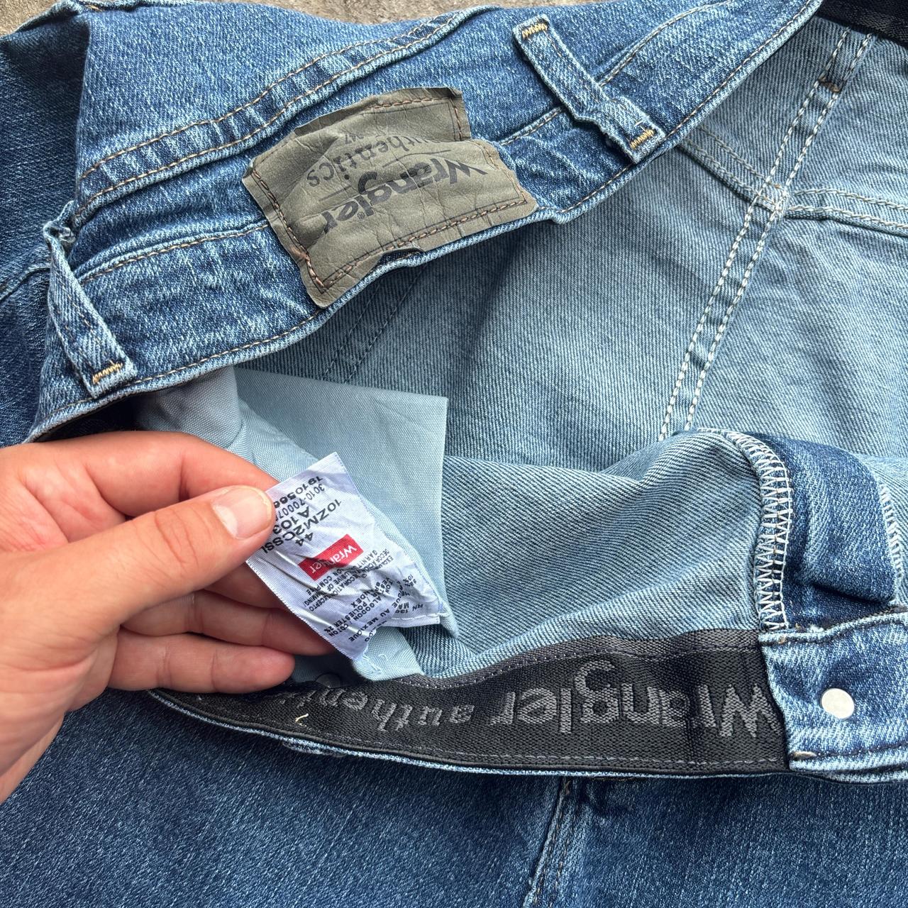 Blue Denim Wrangler Shorts - W44