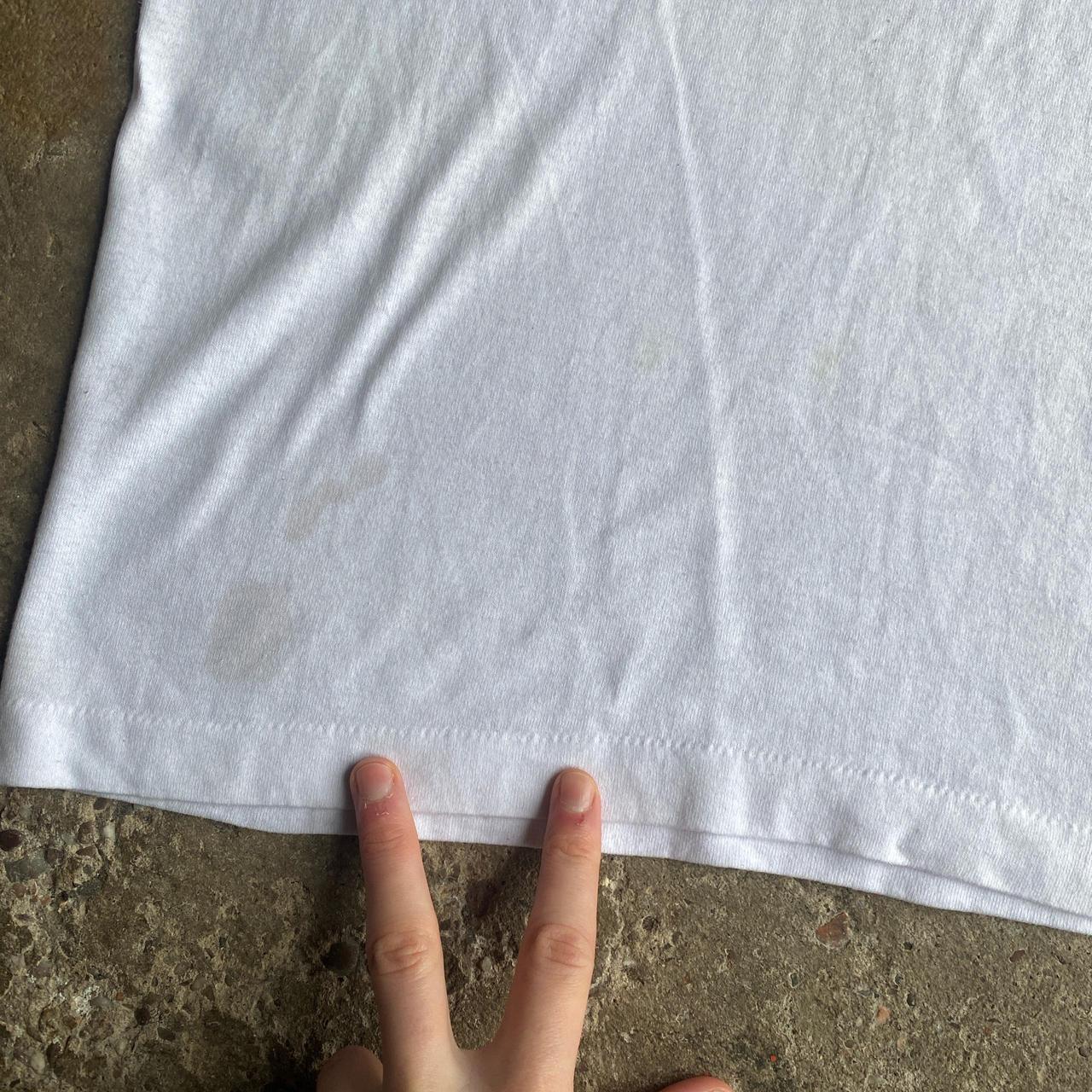 Vintage White Single Stitch Graphic Lake Tahoe T-Shirt - M