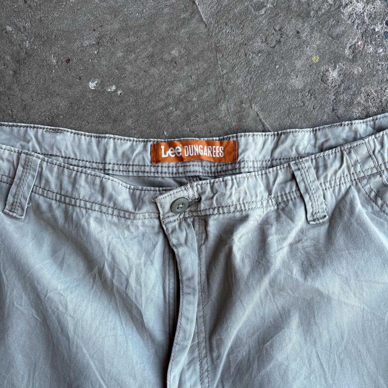 Lee Dungarees Cream Cargo Shorts