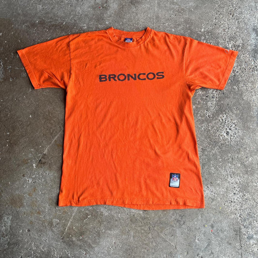 Orange Denver Broncos Reebok NFL T-Shirt - L