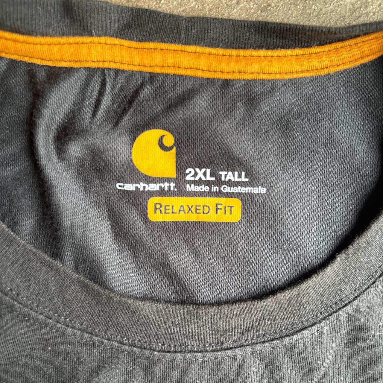 Black Carhartt Pocket T-Shirt - 2XL