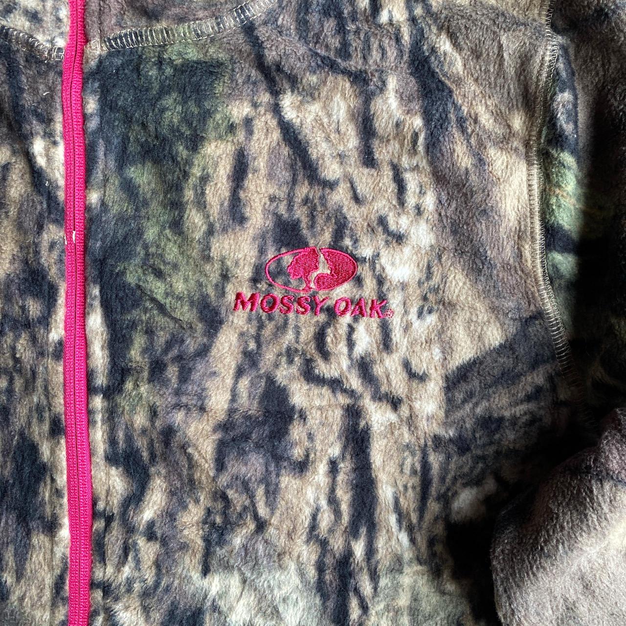 Mossy Oak Tree Camo Full-Zip Fleece - L (women’s)