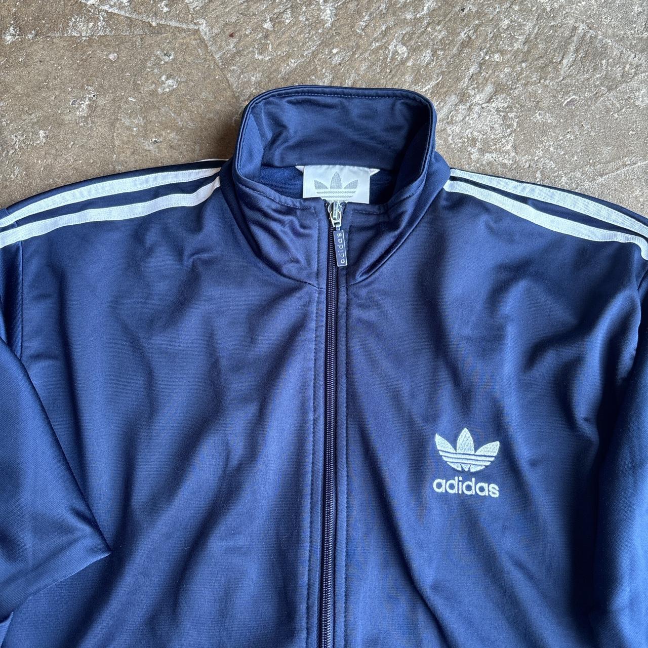 Navy 90s Adidas Track jacket
