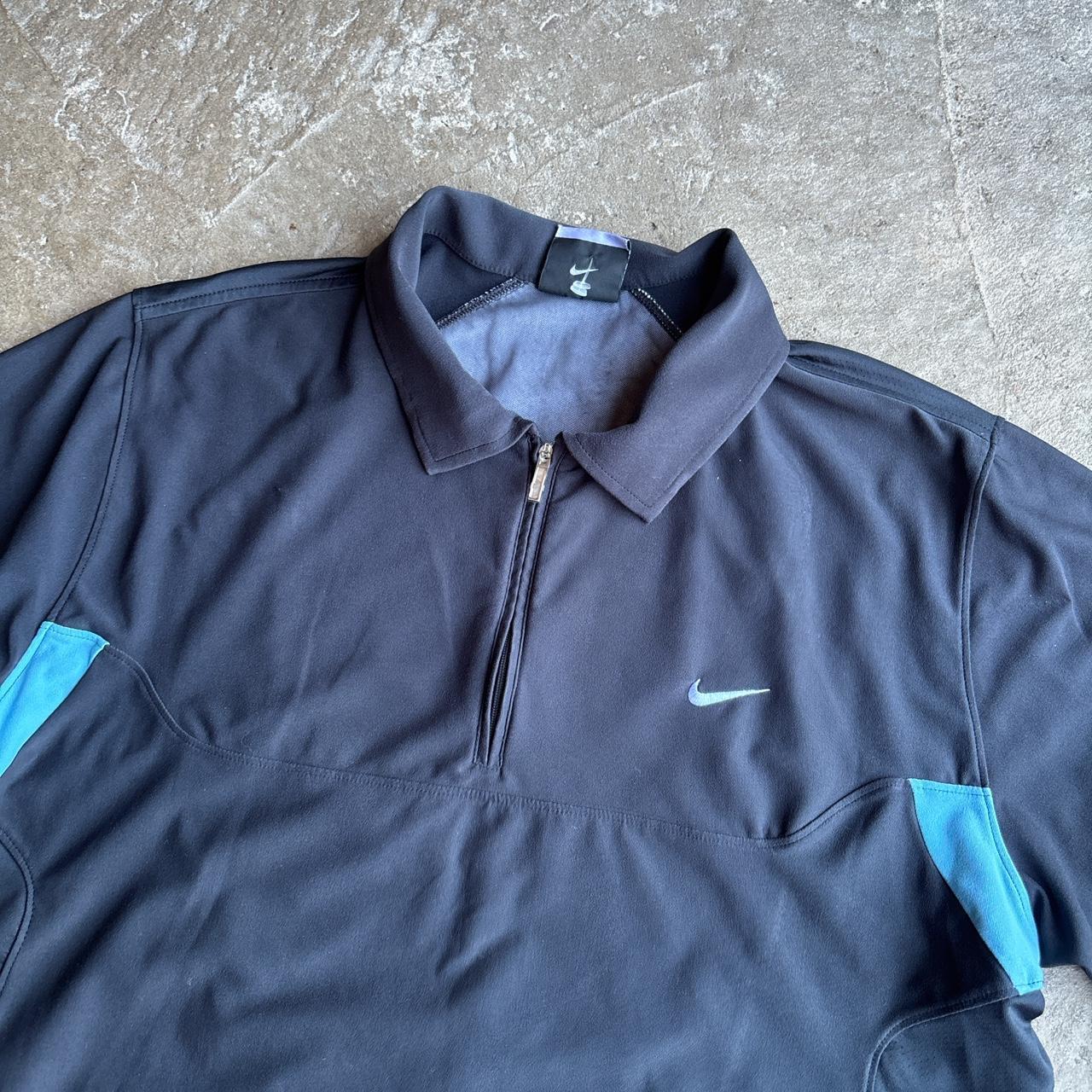 00s Black Nike Golf polo