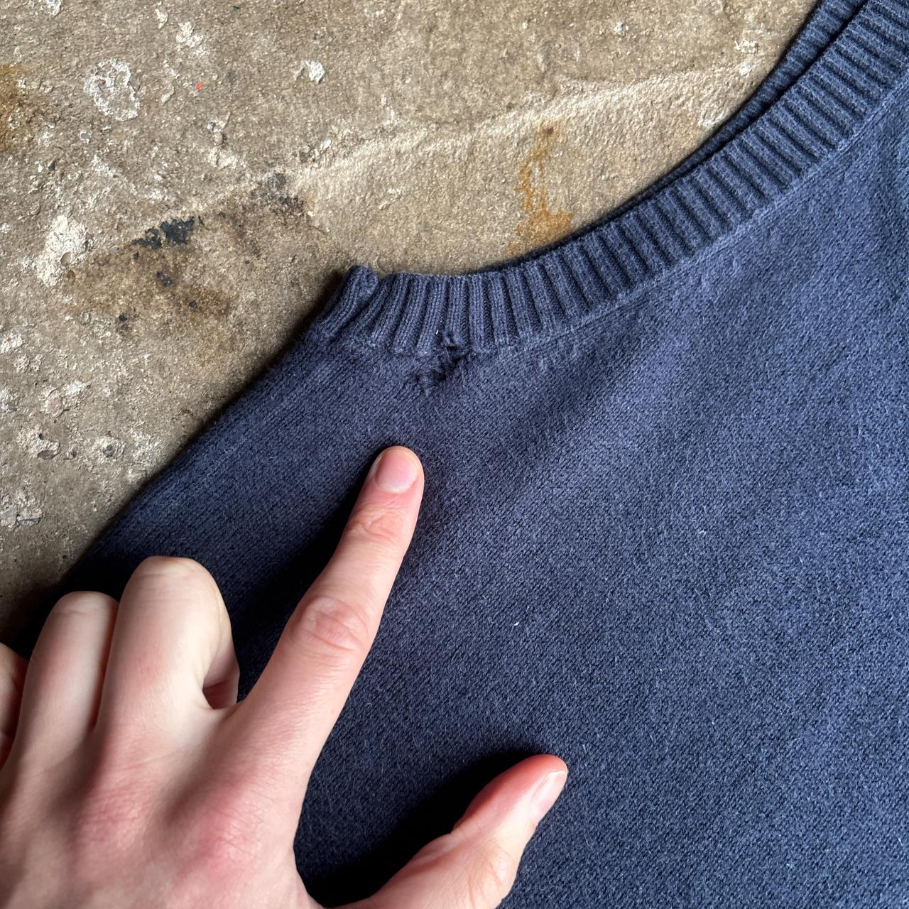 Navy Tommy Hilfiger Sweater Vest - 2XL