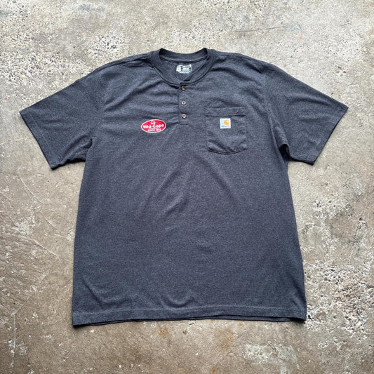 Grey Carhartt button-up shirt - XL