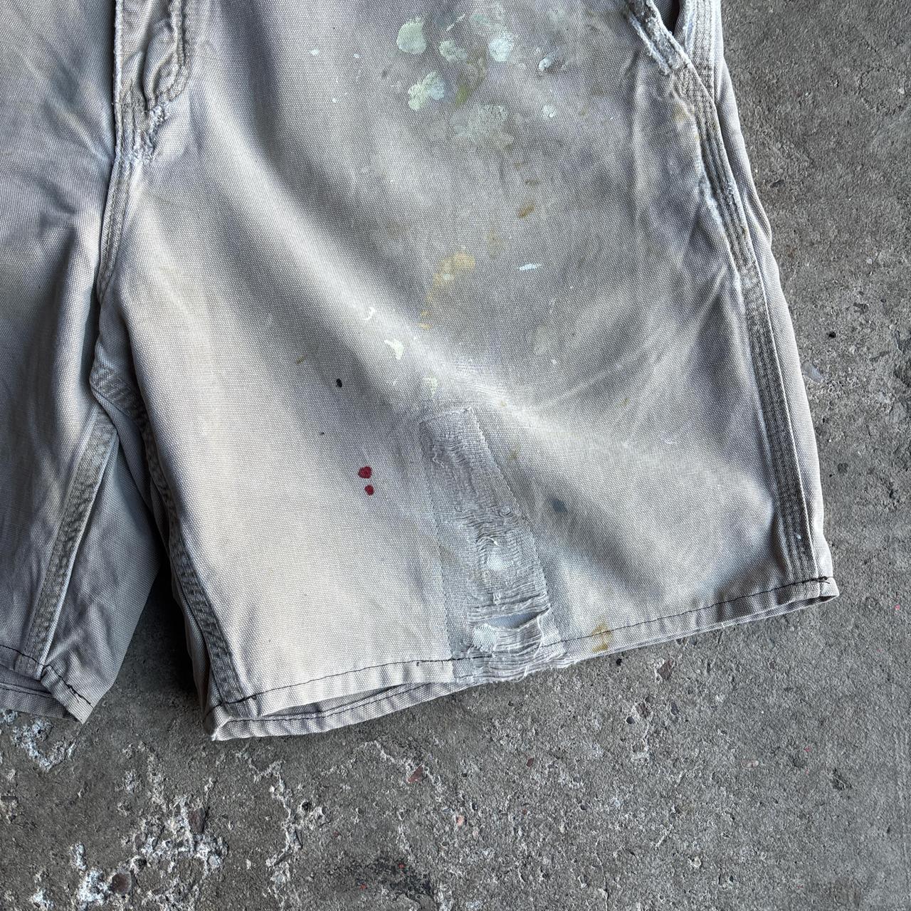 Cream Carhartt Workwear Shorts
