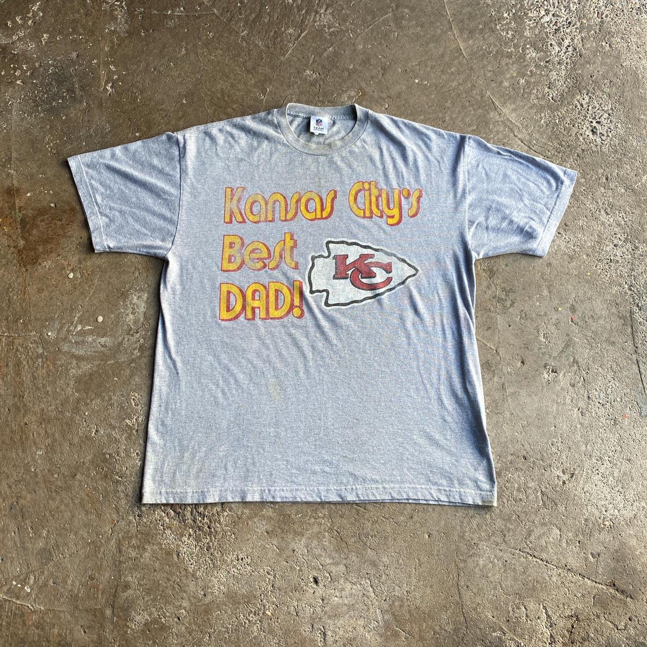 Grey Kansas City NFL Graphic T-Shirt - 2XL