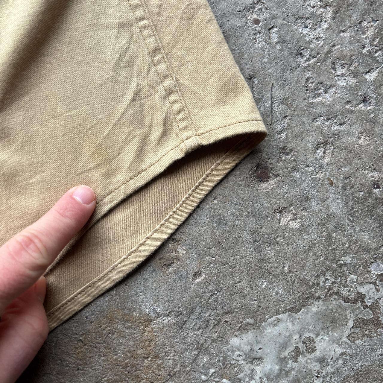 Tan Wrangler short-sleeves shirt - XL