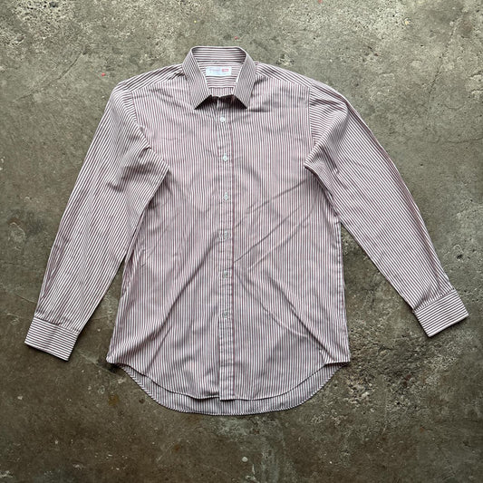 Pink and white striped St Michael by Marks & Spencer