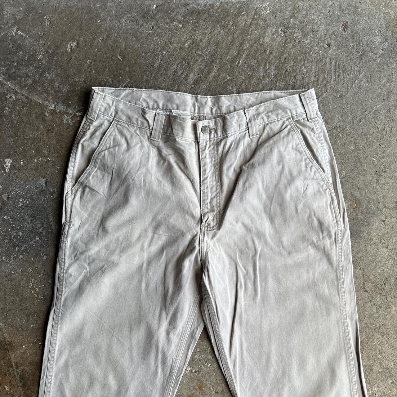 Beige Carhartt Chino Trousers