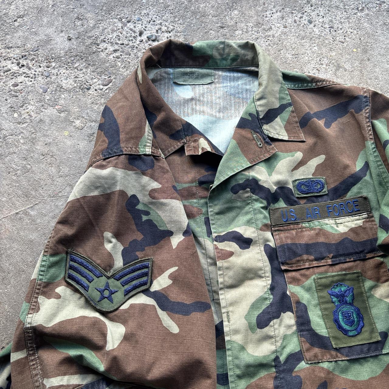 Camo US Air Force Shirt - L