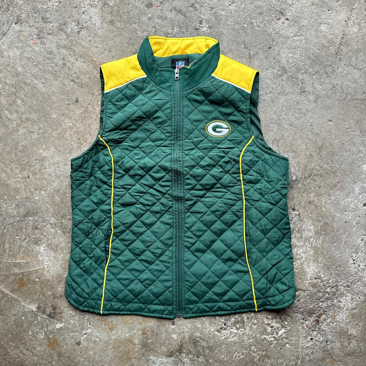 Green Bay Packers quilted puffer gilet