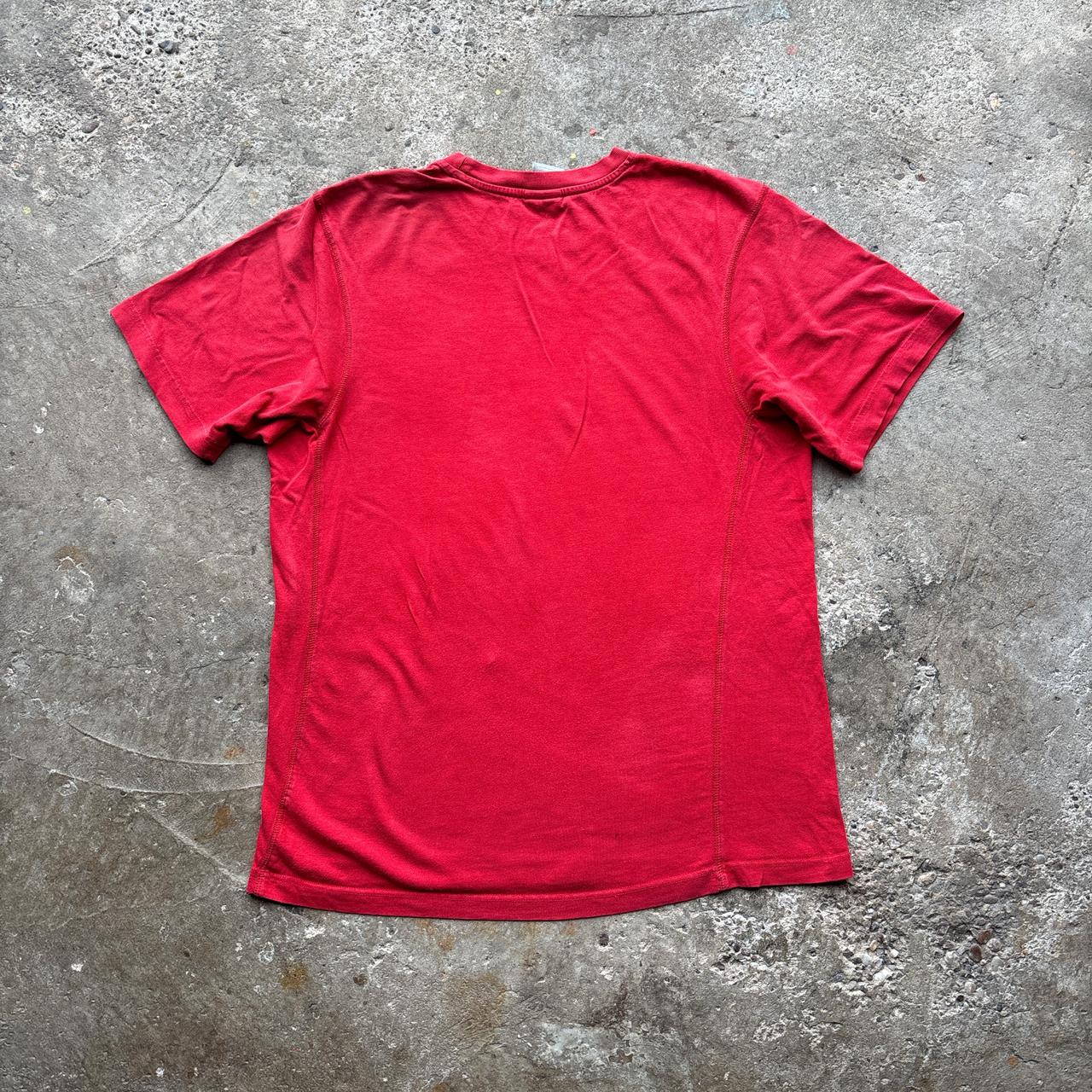 00s Nike red graphic t-shirt