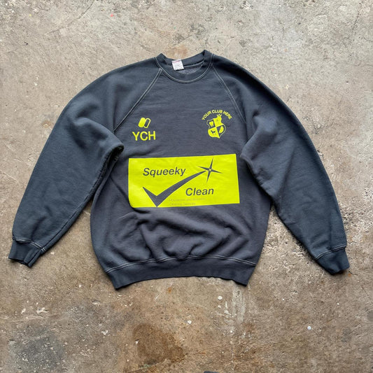 Grey sweatshirt with custom print