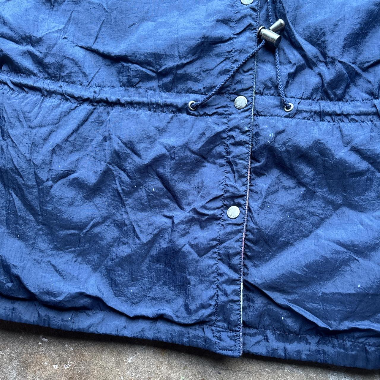 Vintage reversible Aztec pattern and blue jacket