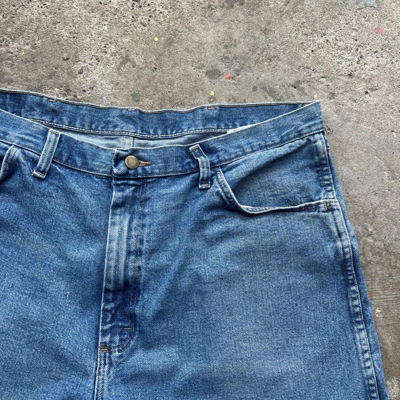 Vintage Wrangler Blue Denim Shorts - W38